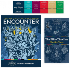 Encounter: The Bible Timeline for Middle School, Student Pack